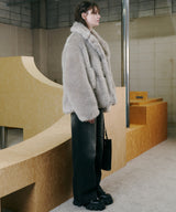 【一部予約】AIVER ショートフェイクファーコート