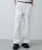 AIVER ボンテージデニムベイカーパンツ