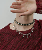 AIVER 11連パドロックネックレス