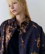 AFF AIVER ブリーチラグランチェックシャツ