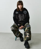 AIVER フットボールオーバーニット