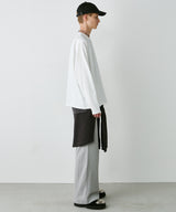 AIVER ガス焼きヘビー天竺プルオーバー