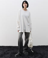 AFF AIVER ワッフルレイヤードL/S TEE