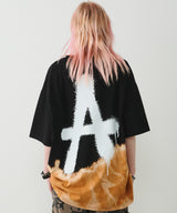 KODAI YASUNO×AIVER ハンドブリーチAブラックS/SビッグTEE