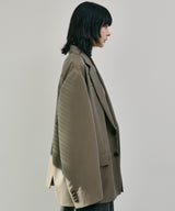 AIVER Atelier Made 高密度ギャバハーネステーラードジャケット