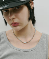 AFF AIVER サージカルボールチェーンネックレス