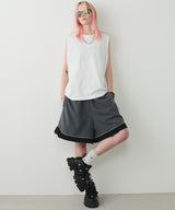 AFF AIVER 16/-ウォッシュ天竺N/S TEE (ショートレングス)