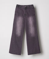 AIVER オーバーダイフレアデニム