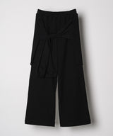 AIVER ヘビースウェットレイヤードバギーパンツ