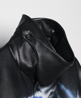 Johann×AIVER フェイクレザーコート