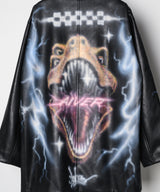 Johann×AIVER フェイクレザーコート