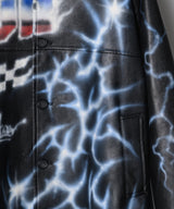 Johann×AIVER フェイクレザーコート