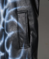 Johann×AIVER フェイクレザーコート