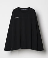 AIVER 30/2ウォッシュ天竺フットボールL/S TEE
