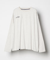 AIVER 30/2ウォッシュ天竺フットボールL/S TEE