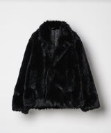【一部予約】AIVER ショートフェイクファーコート