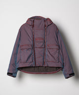 AIVER イリディセントパファーブルゾン