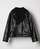 【予約】AFF AIVER フェイクムートンダブルライダース