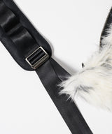 【予約】AIVER Atelier Made ミックスファーショルダーバッグ