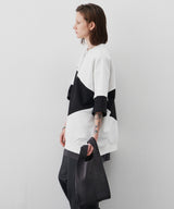 AIVER 復刻斜め切り替え半袖スウェット