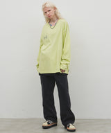 AIVER 棘刺繍ロンTEE