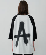 AIVER AラグランハーフスリーブTEE