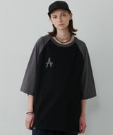 AIVER AラグランハーフスリーブTEE