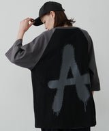 AIVER AラグランハーフスリーブTEE