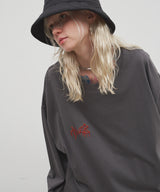 AIVER 棘刺繍ロンTEE