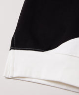 AIVER 復刻斜め切り替え半袖スウェット