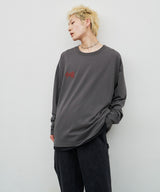 AIVER 棘刺繍ロンTEE