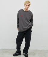 AIVER 棘刺繍ロンTEE