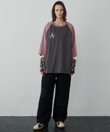 AIVER AラグランハーフスリーブTEE