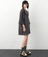 AIVER 16/‐ウォッシュ天竺モンスターS/S TEE