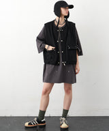 AIVER 16/‐ウォッシュ天竺モンスターS/S TEE