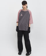 AIVER AラグランハーフスリーブTEE