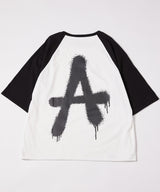 AIVER AラグランハーフスリーブTEE