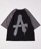 AIVER AラグランハーフスリーブTEE