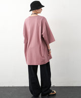 AIVER 16/‐ウォッシュ天竺モンスターS/S TEE