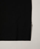 AIVER 20/-シルケット天竺サイドスリットロングタンクトップ