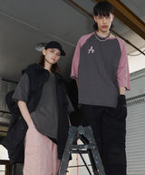 AIVER AラグランハーフスリーブTEE