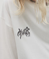 AIVER 棘刺繍ロンTEE