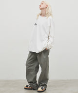 AIVER 棘刺繍ロンTEE