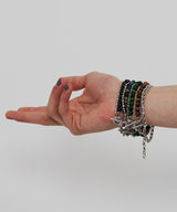 AIVER ランダムタイガーアイ2連ブレスレット