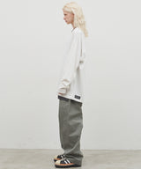 AIVER 棘刺繍ロンTEE