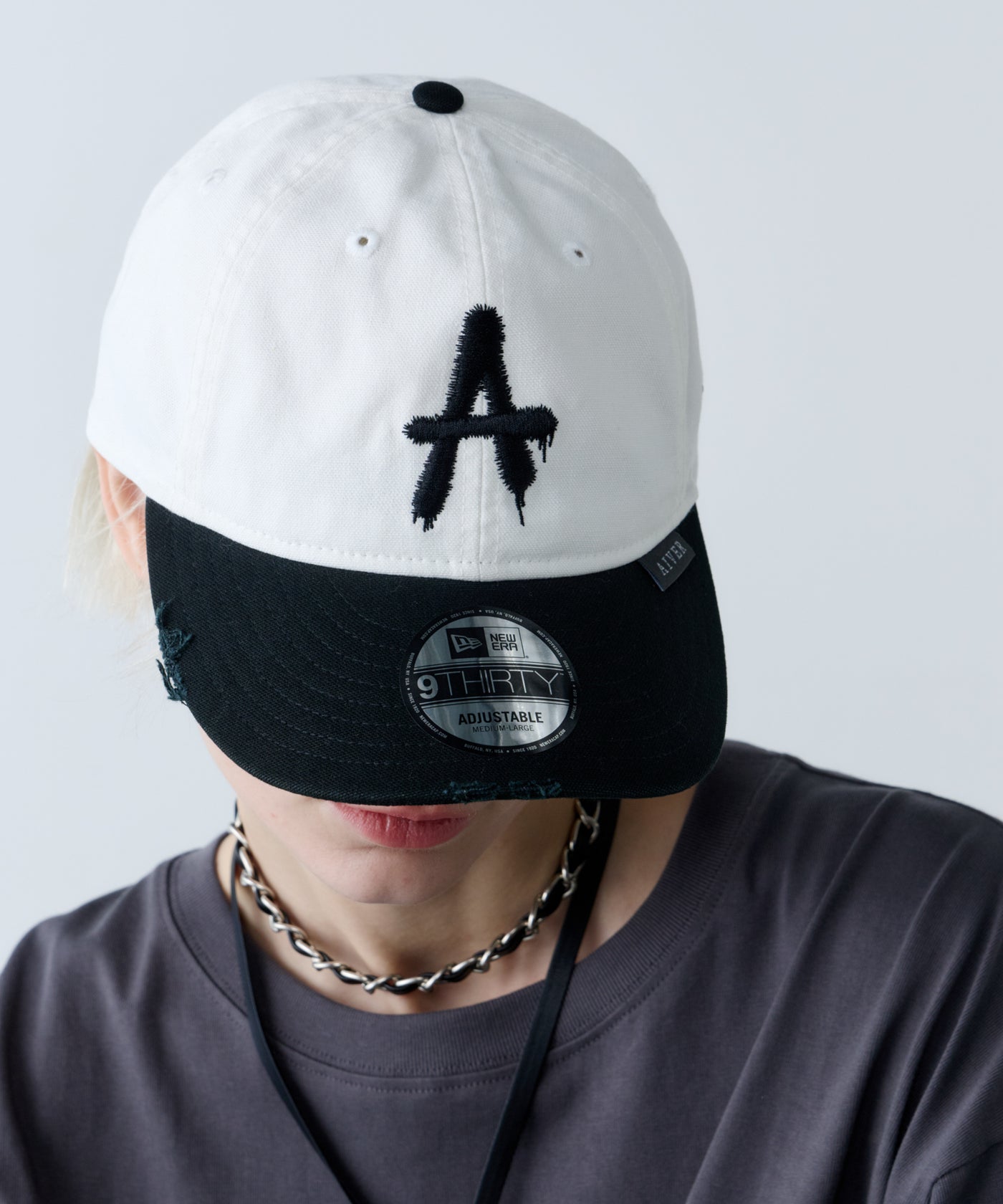 NEW ERA×AIVER A 9THIRTY/ADJUSTABLE DUCK+DAMAGE