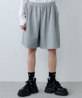 AIVER　スウェットワイドバギーショートパンツ