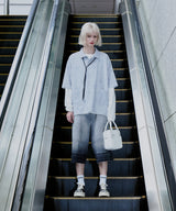 AIVER　ドットメッシュナイトカモ S/S シャツ