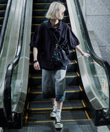 AIVER　ドットメッシュナイトカモ S/S シャツ
