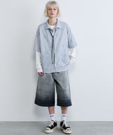 AIVER　ドットメッシュナイトカモ S/S シャツ